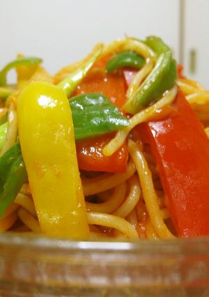 夏野菜ナポリタン♪-レシピのメイン写真