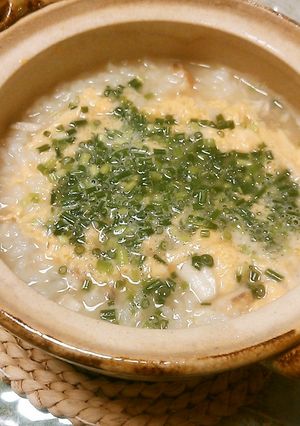 鯛のお頭で☆鯛おじや-レシピのメイン写真