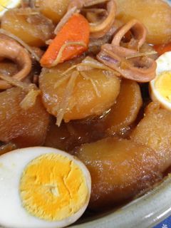 夏大根とイカのしっかり煮-レシピのメイン写真