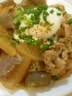温玉とろ~り 豚コン丼-レシピのメイン写真