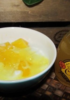 ジュレのお酒deヨーグルト-レシピのメイン写真