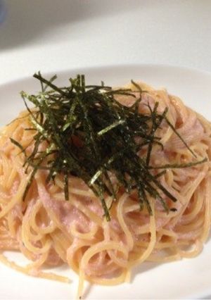 牛乳で☆明太子クリームパスタ-レシピのメイン写真