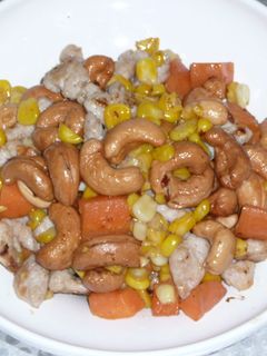 カシューナッツと肉の中華炒め-レシピのメイン写真