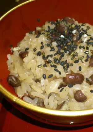 ストウブでお赤飯☆-レシピのメイン写真