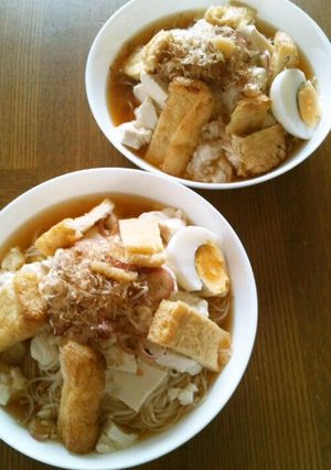 ヘルシー美味しい~♬冷奴素麺(*^^*)-レシピのメイン写真