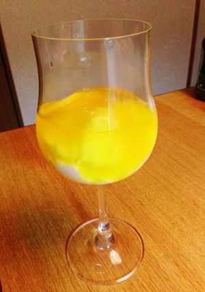 果莉那でマンゴーパフェ-レシピのメイン写真