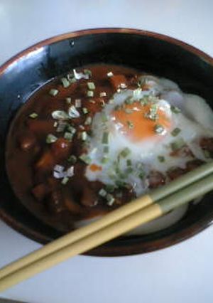 レトルトカレーうどん-レシピのメイン写真