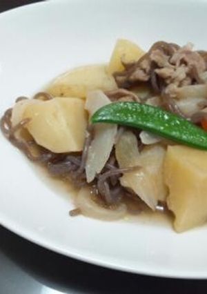 甘さひかえめ☆めんつゆで簡単肉じゃが-レシピのメイン写真