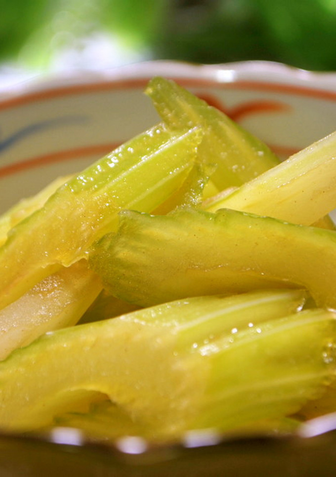 簡単10分♪　セロリの煮物-レシピのメイン写真