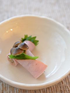 お弁当に♪しめじと紫蘇のハム巻き-レシピのメイン写真