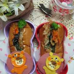 รูปของ ハイハイ♪着ぐるみ赤ちゃん☆キャラ弁