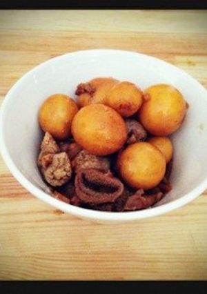 玉ひも煮-レシピのメイン写真