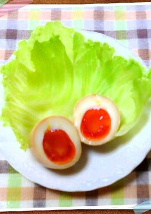 ラーメンに♪大好き♡甘辛味付け卵-レシピのメイン写真
