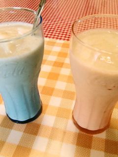 ★簡単!冷凍バナナで*シェイク*です。♪-レシピのメイン写真