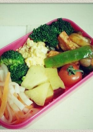 旦那弁♪ハム達のケチャップ炒め☆-レシピのメイン写真