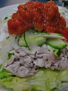 冷しゃぶサラダ七味ダレ-レシピのメイン写真