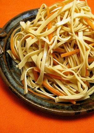 ダイエットに☆豆腐皮の簡単サラダ♪-レシピのメイン写真
