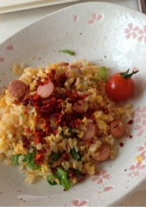 子どものお昼に簡単チャーハン！-レシピのメイン写真