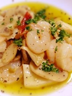 エビときのこのアヒージョ-レシピのメイン写真