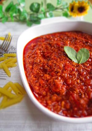 ❦トマト缶でミートソース ～Ragu～❦-レシピのメイン写真