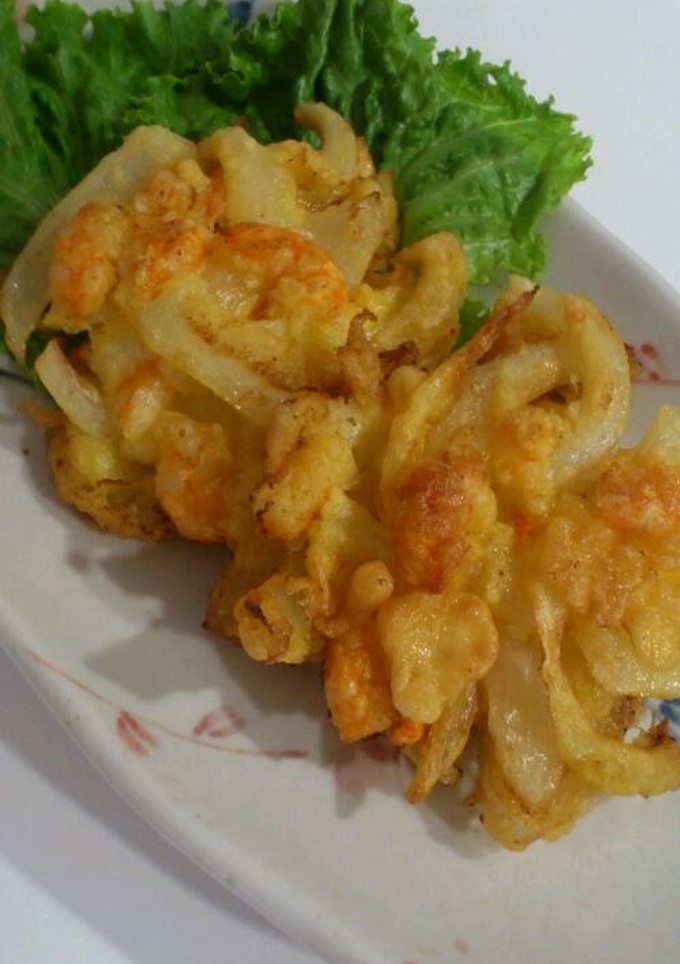 簡単！ エビと玉ねぎのかき揚げ-レシピのメイン写真