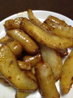 冷凍ポテトの焼肉のタレ炒め-レシピのメイン写真