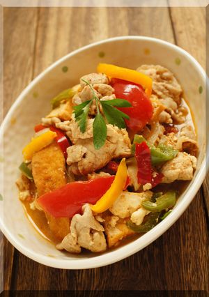 * 夏野菜のオイスタースタミナ炒め♪-レシピのメイン写真
