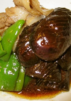 ピリッと甘辛！茄子とピーマンの炒め煮-レシピのメイン写真
