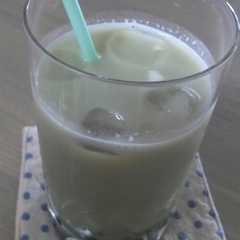 รูปของ 理想のアイス抹茶オレ♪