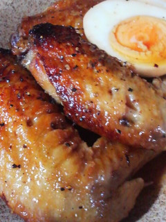 鶏手羽先のさっぱり照り煮-レシピのメイン写真