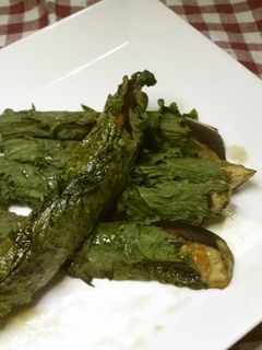 茄子と甘味噌のシソ巻き焼き-レシピのメイン写真