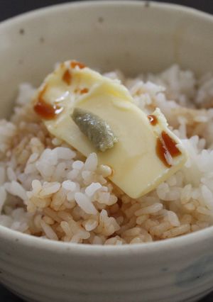 アカン飯☆バター×ねりわさび×醤油ご飯-レシピのメイン写真
