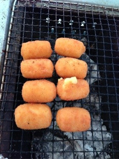 簡単♪冷凍コロッケをBBQに♪-レシピのメイン写真