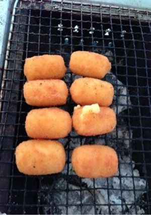 簡単♪冷凍コロッケをBBQに♪-レシピのメイン写真