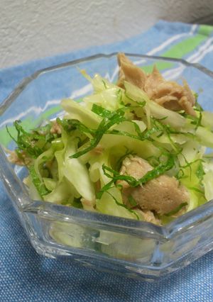 夏バテに効く☆さわやかキャベツ　しそ風味-レシピのメイン写真