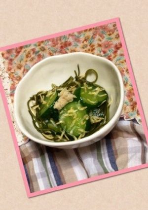 ホタテの旨味たっぷりキュウリの漬物-レシピのメイン写真