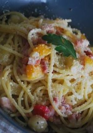フルーツソースのパスタ-レシピのメイン写真