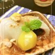 ももジュレを添えて~おとなの塩くるみ大福