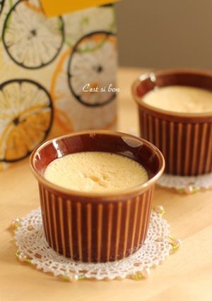 オレンジ風味のクリームチーズプリン-レシピのメイン写真