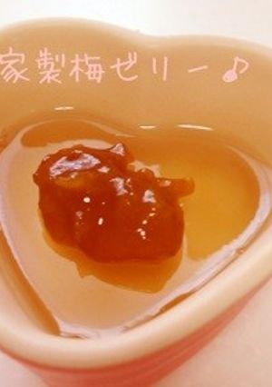 自家製梅ゼリー-レシピのメイン写真