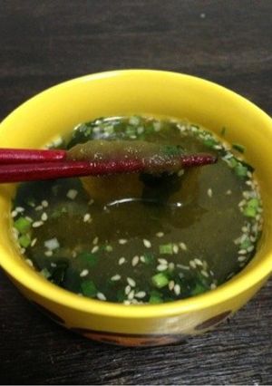 俺の沼 (とろろ昆布入りスープ)-レシピのメイン写真