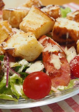 食パンdeシーザーサラダ☆-レシピのメイン写真