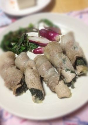 トロトロ＊豚肉のしそチーズまき-レシピのメイン写真