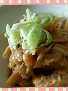 彼氏絶賛!サッパリみぞれとりごぼう煮-レシピのメイン写真