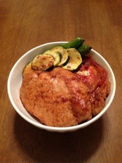 夏野菜 豚丼-レシピのメイン写真