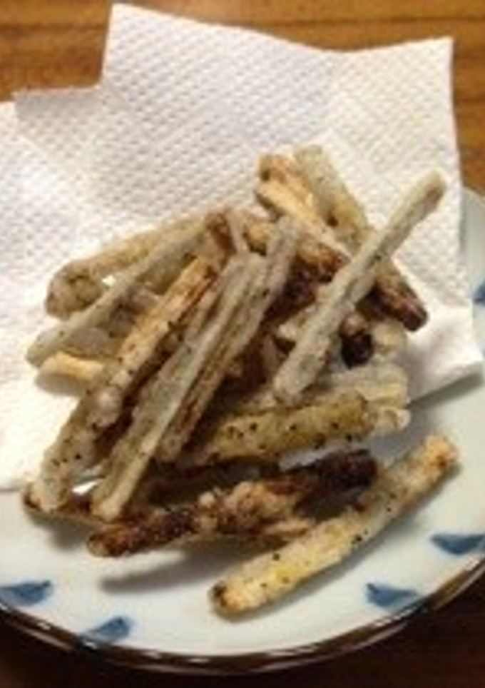 ごぼうの素揚げ-レシピのメイン写真
