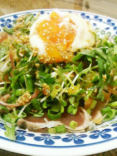 鰹のたたき❢薬味たっぷり中華風-レシピのメイン写真