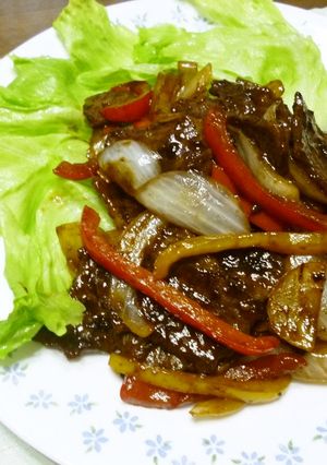 牛肉のバルサミコ風味炒め-レシピのメイン写真
