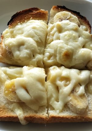 お手軽★バナナチーズトースト-レシピのメイン写真