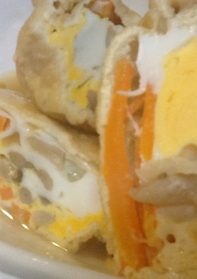 じゅわ〜と美味しい薄揚げの袋煮-レシピのメイン写真